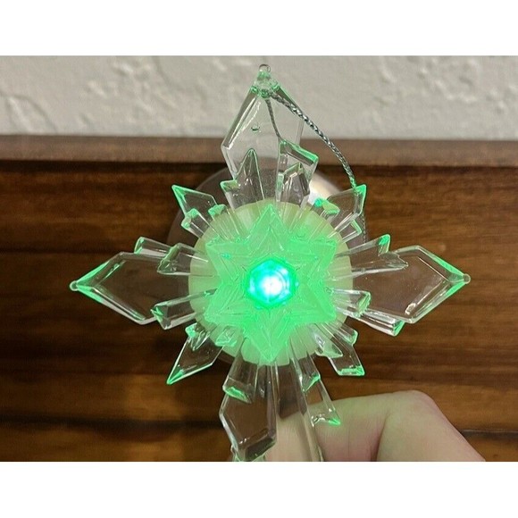 Cross LED Color Changing Ornament Suction Cup For Window Or Glass - Picture 7 of 10